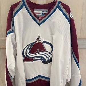 Vintage CCM Official Colorado Avalanche Jersey Adult size Large